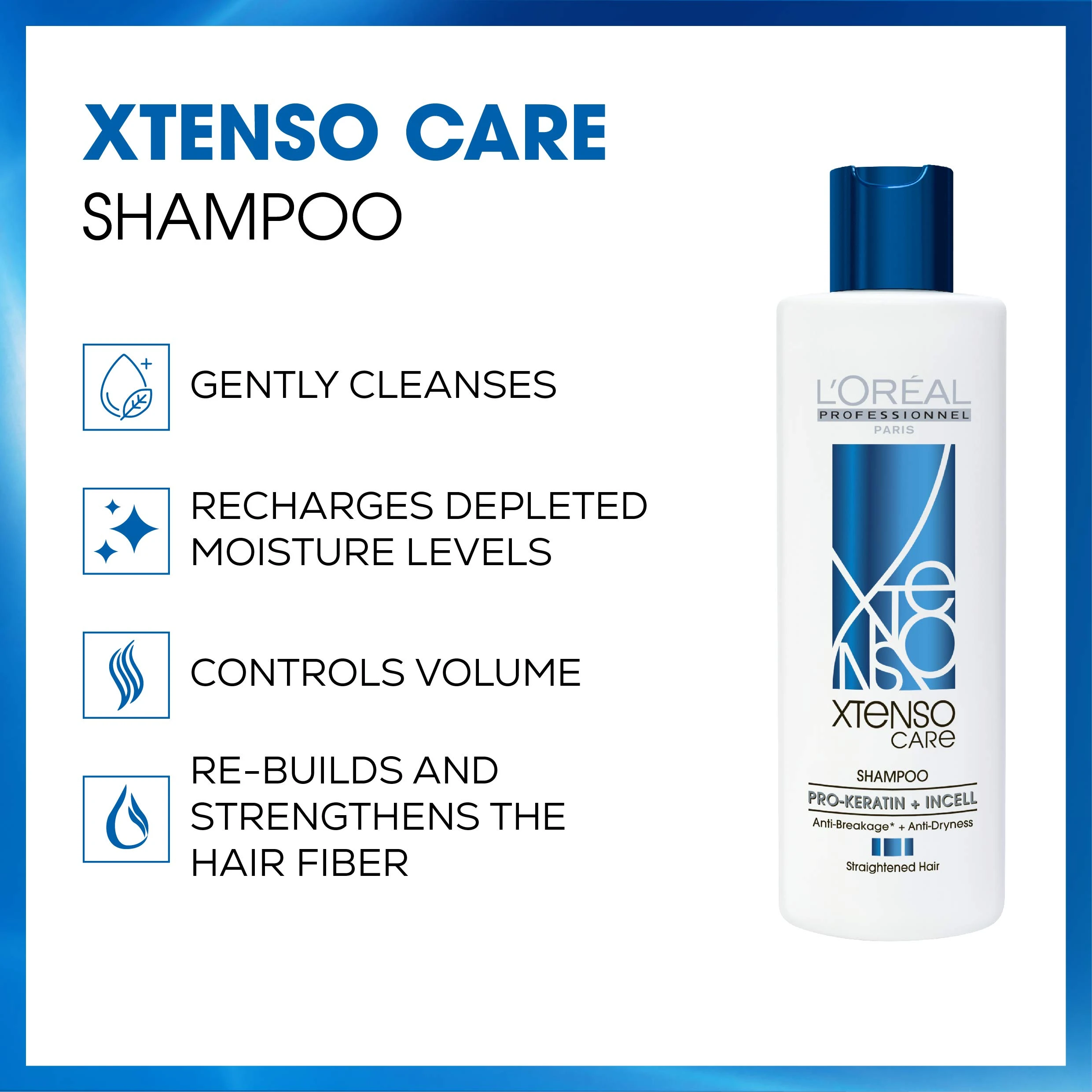Loreal Professional Xtenso Care Shampoo Straight Hair 250ml - image 8