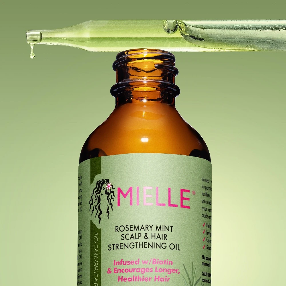MIELLE Rosemary Mint Scalp & Hair Strengthening Oil 59ml - image 8