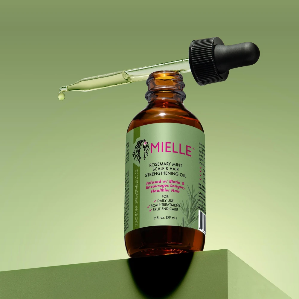 MIELLE Rosemary Mint Scalp & Hair Strengthening Oil 59ml - image 10
