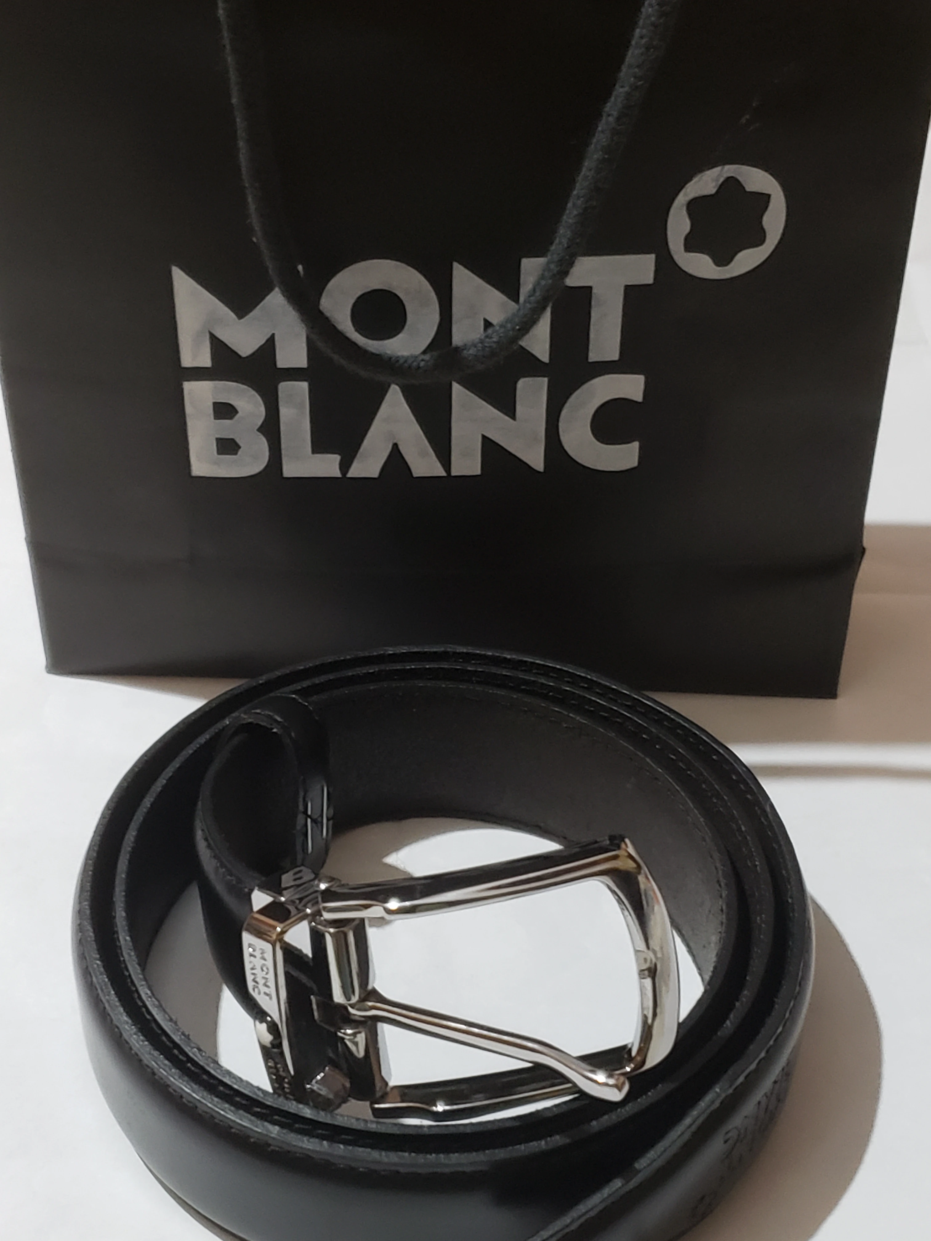 Mont Blanc Belts Genuine Leather Formal Belt - image 3
