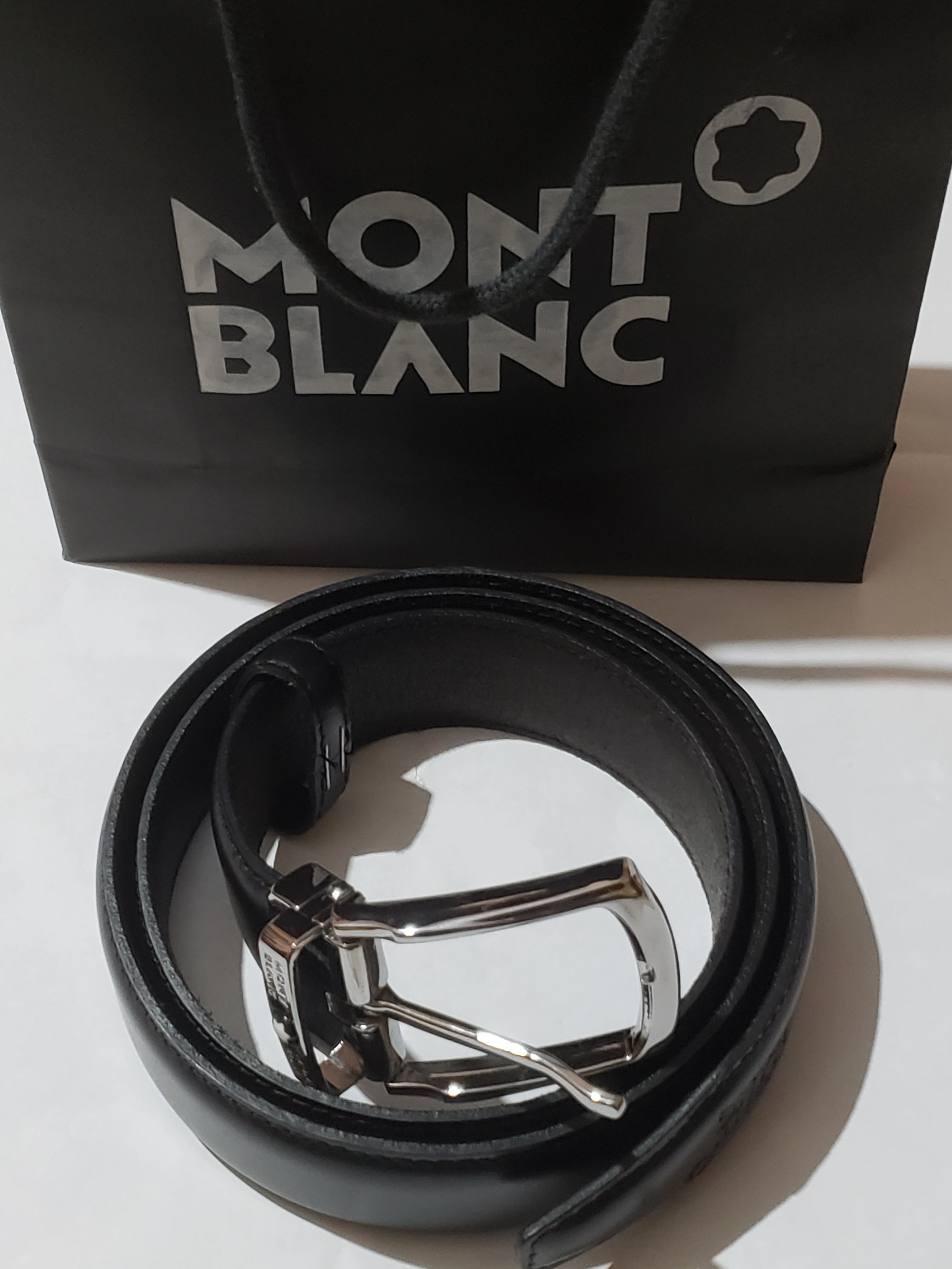 Mont Blanc Belts Genuine Leather Formal Belt - image 4