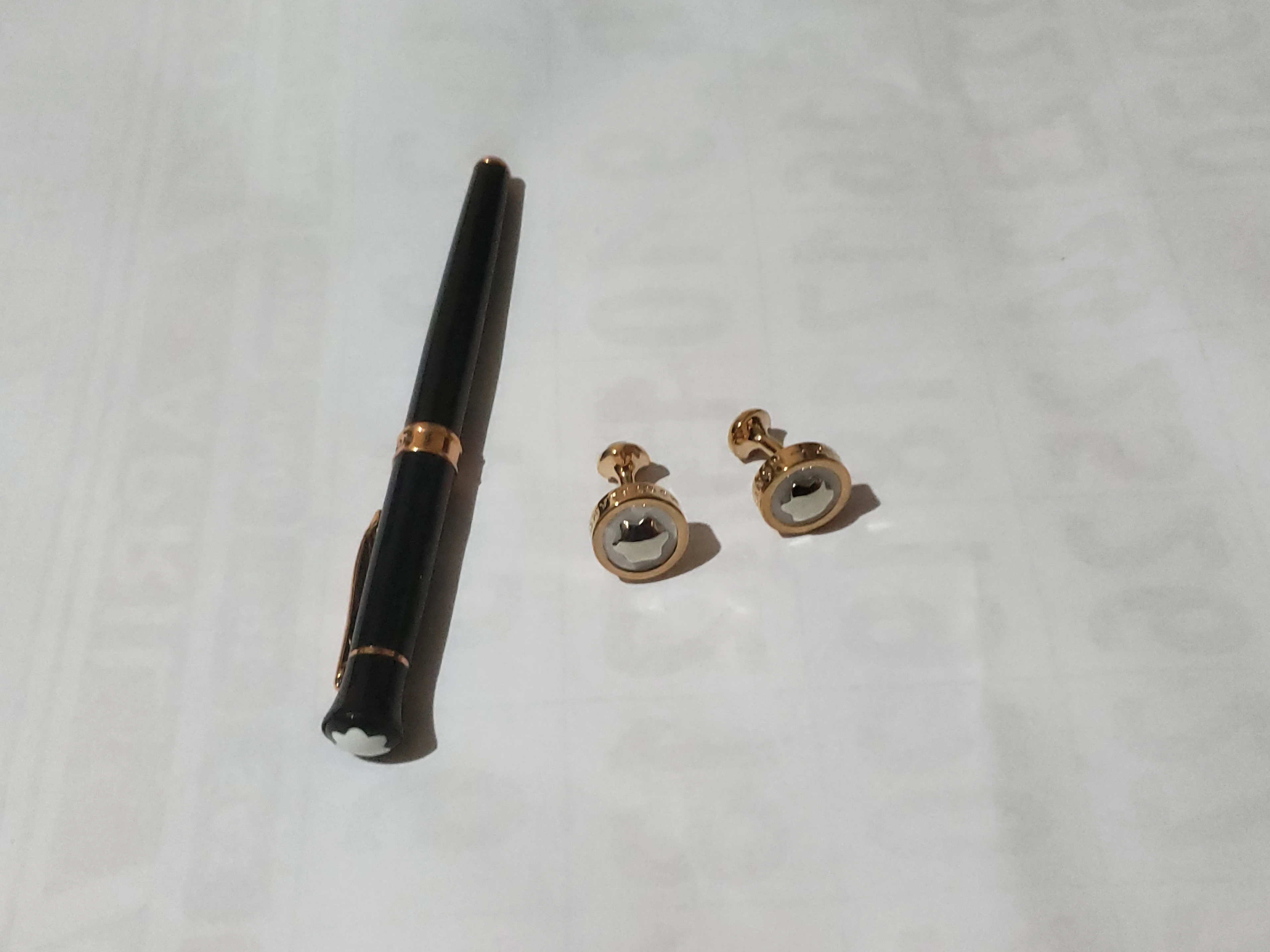 Mont Blanc Pen Cufflinks - image 3