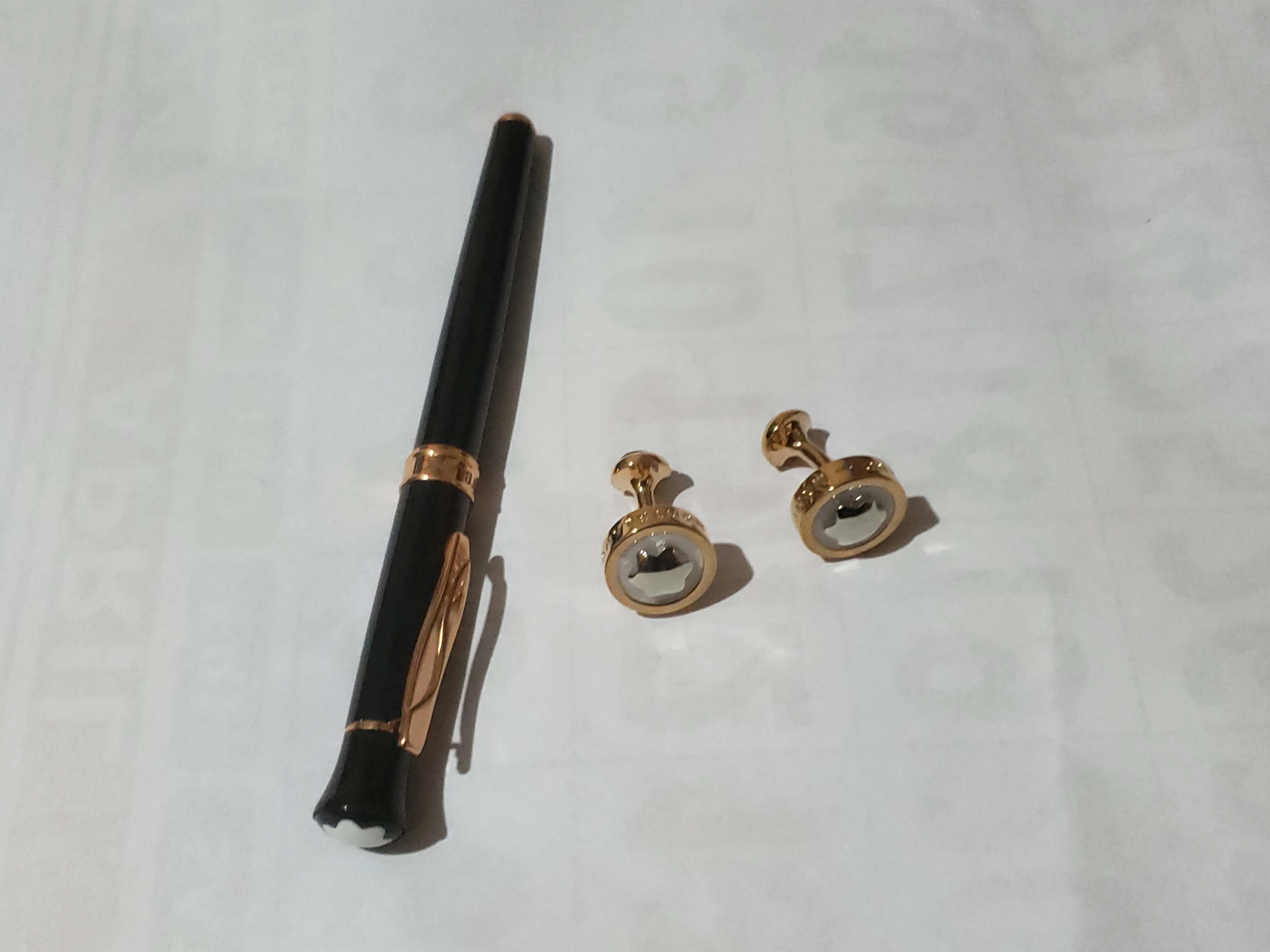 Mont Blanc Pen Cufflinks - image 4