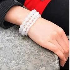 Generic Onyx Gem Bracelet White Stone - image 3