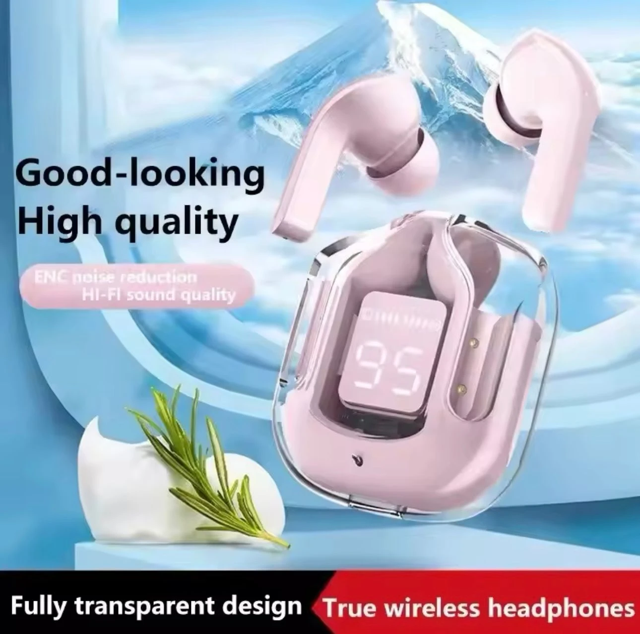 Generic Air31 Ultrapod Max TWS Crystal Sound Earbuds - image 12