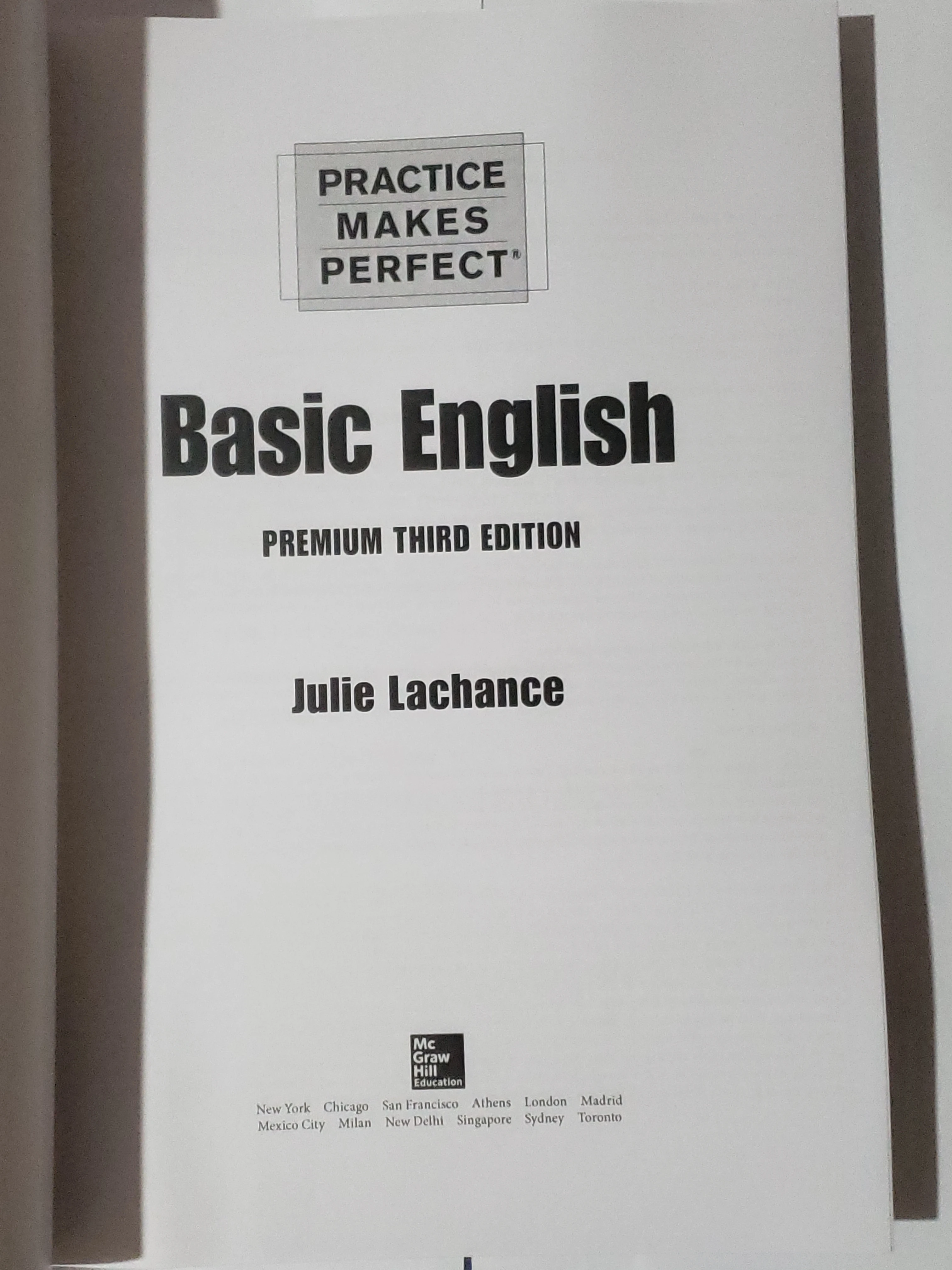 Practice Makes Perfect Basic English Grammar Book - image 2