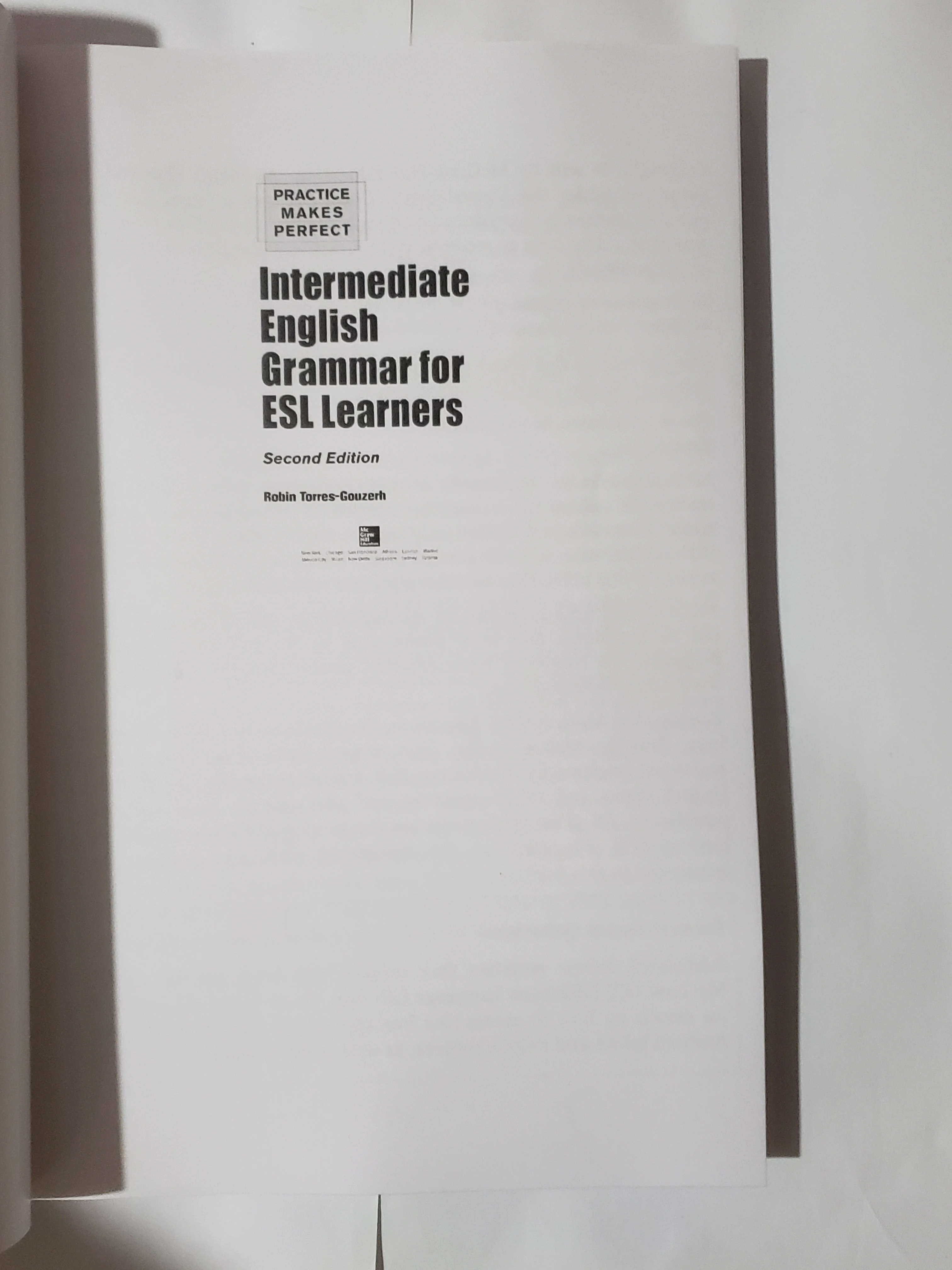 Practice Makes Perfect Intermediate English Grammar Book - image 2