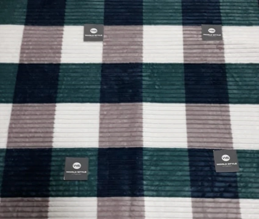 Generic Rib Blanket WS B-202 Warm Comfortable - image 3