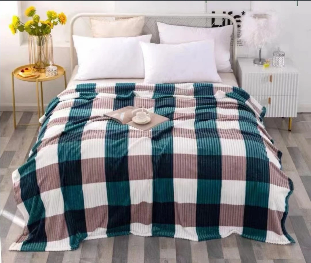 Generic Rib Blanket WS B-202 Warm Comfortable
