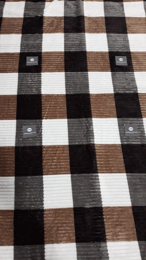 Generic Printed Rib Warm Blanket WS B-205 - image 3