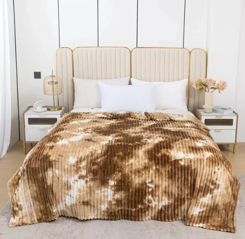 Generic WS B - 402 Printed Rib Warm Blanket - image 3