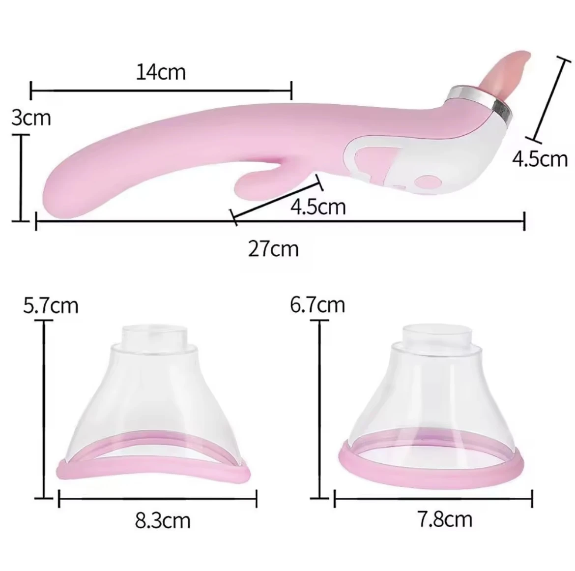 Generic Pussy Licking Toy Sucking Vibrator - image 2