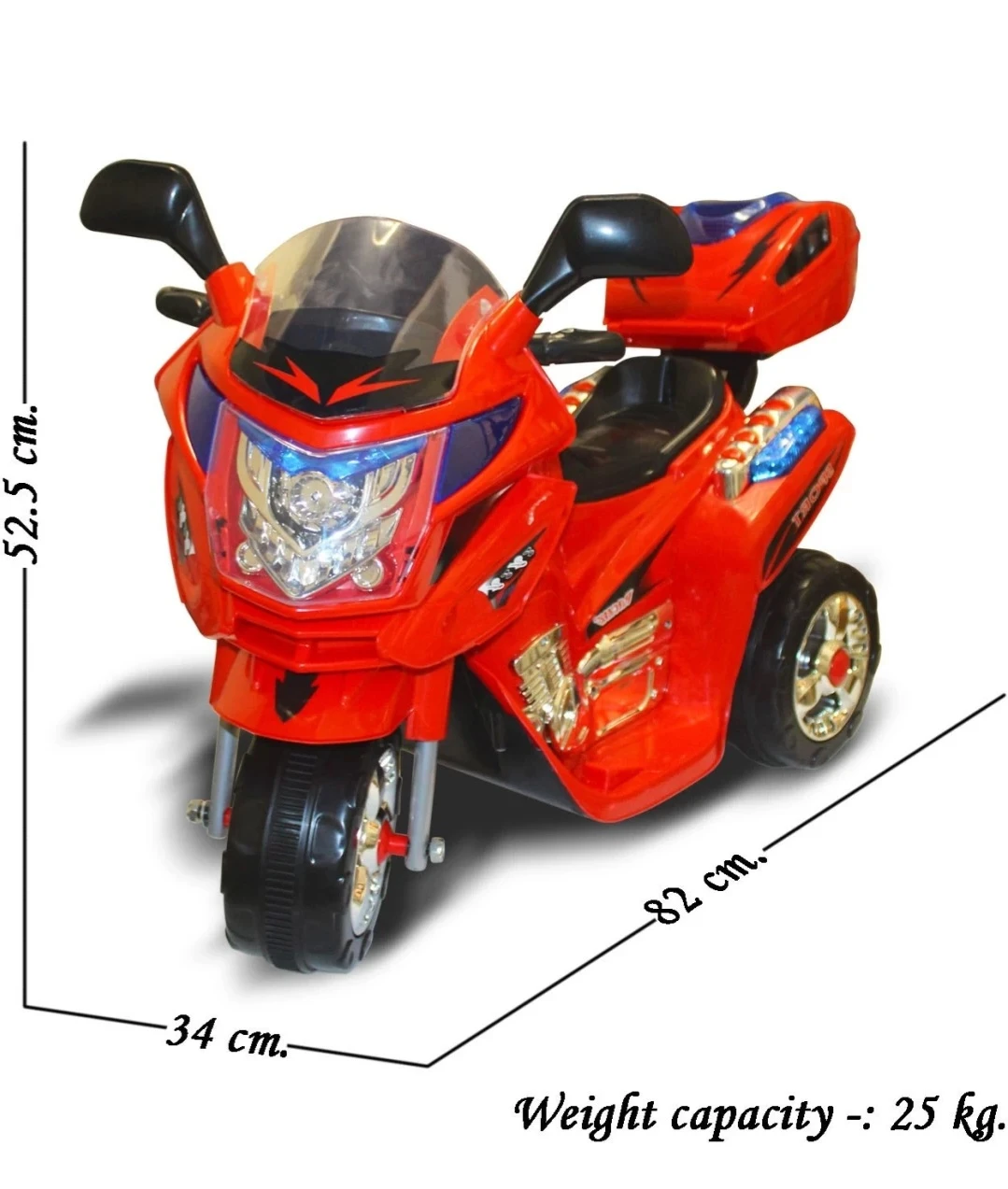 Kids Rechargeable Motorcycle Pulsar Style - image 6