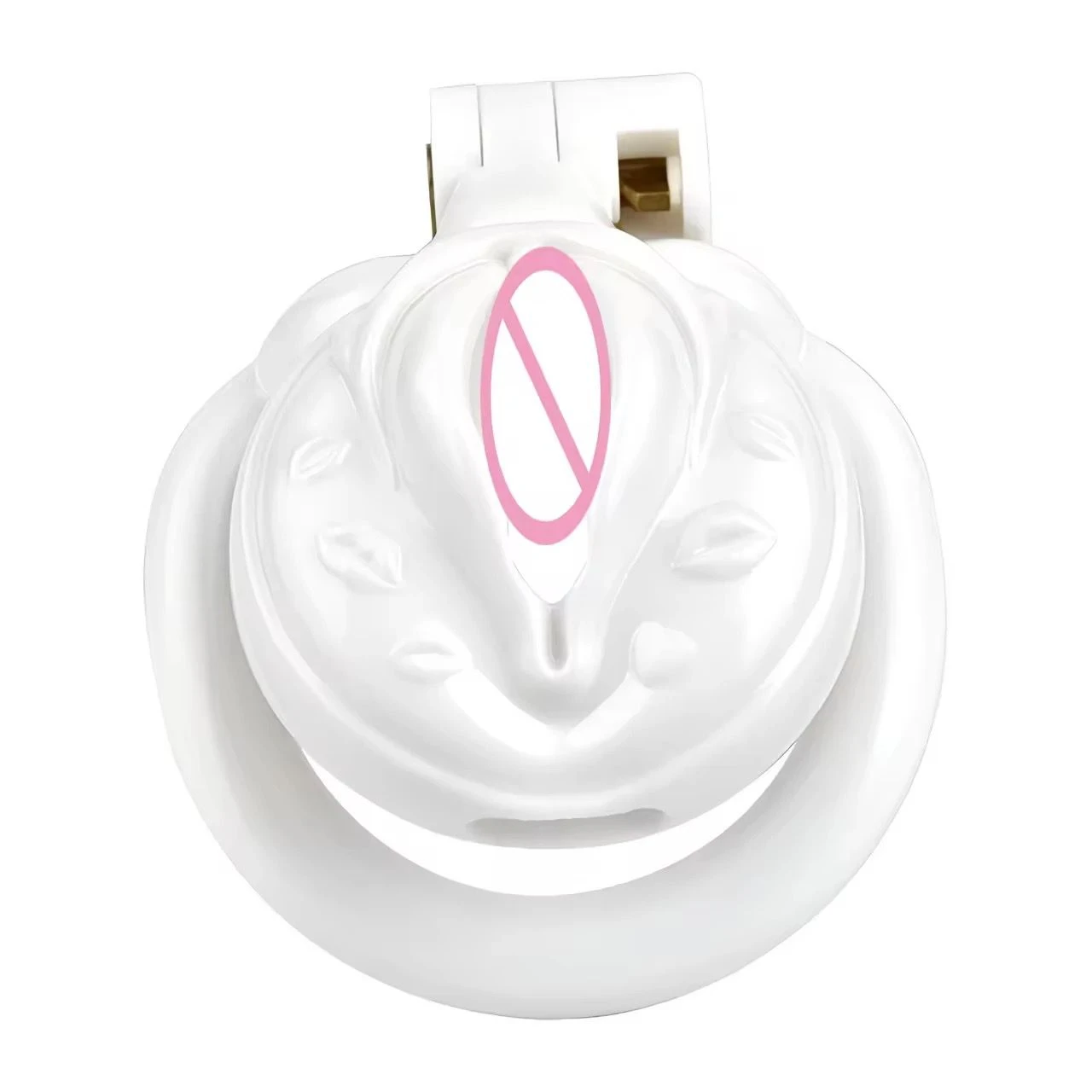 Resin SISSY Male Chastity Device with 4 ring - image 4