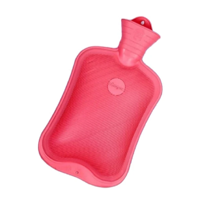 Generic Hot Water Bottle 2L Multicolored Rubber