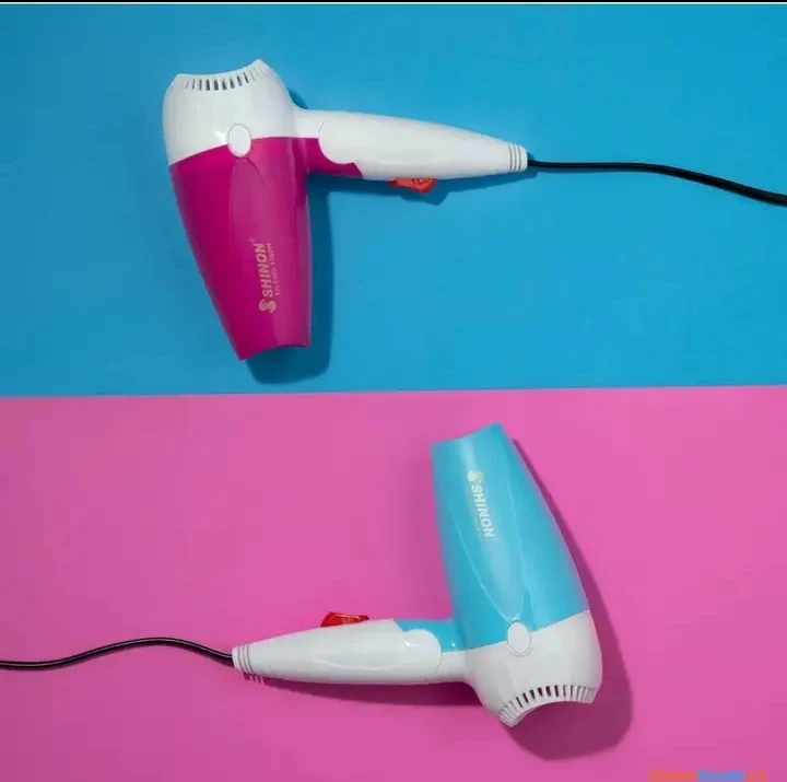 Shinon SH 1390 Foldable Hairdryer 1000w 2 Speed - image 6