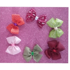 Generic Hair Clips Multi Design & Multicolored 06 pcs