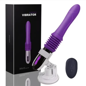 Queility Up-Down Thrusting Dildo Vibrator Remote