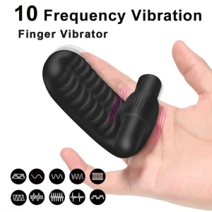 Generic Women Finger Vibrator Clitoral Stimulator