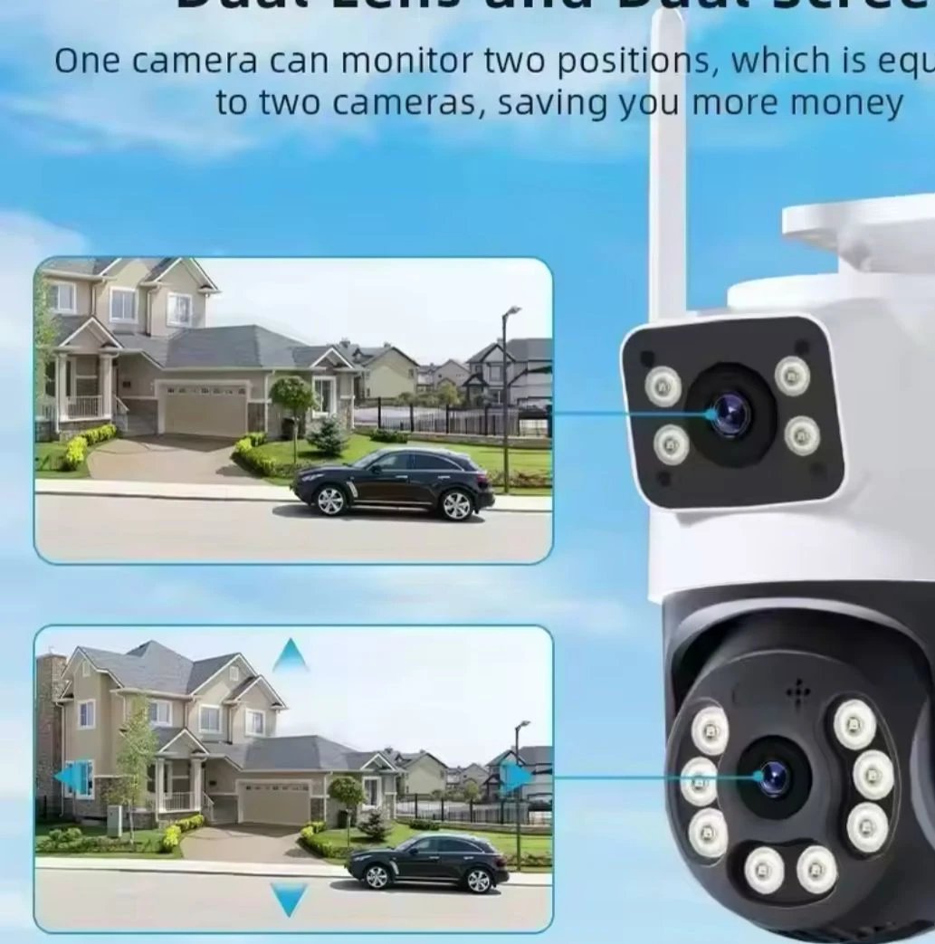 Generic PTZ Camera 6MP Dual Lens WiFi Night Vision - image 3