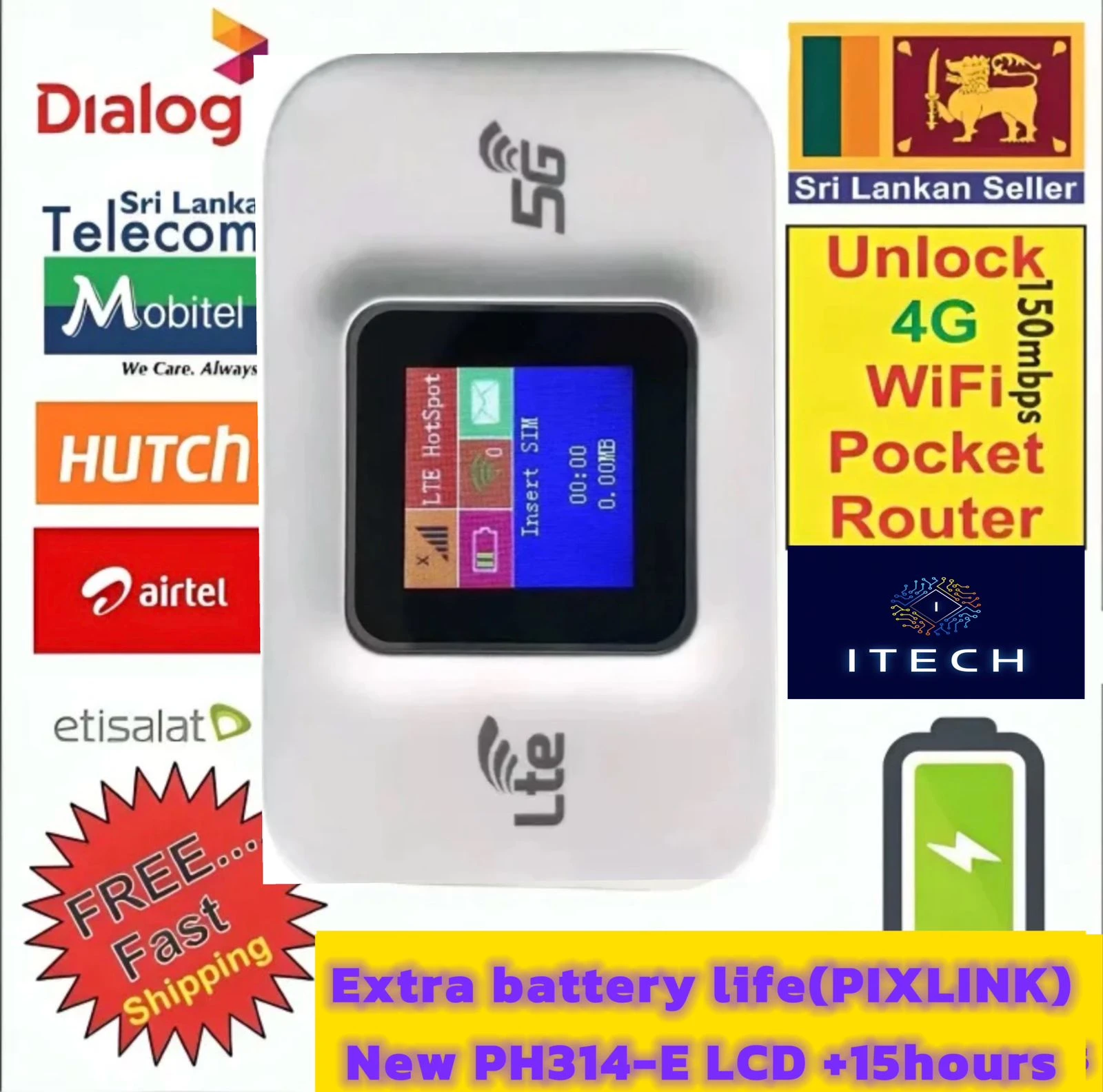 Generic E5573 Wifi Router - image 3