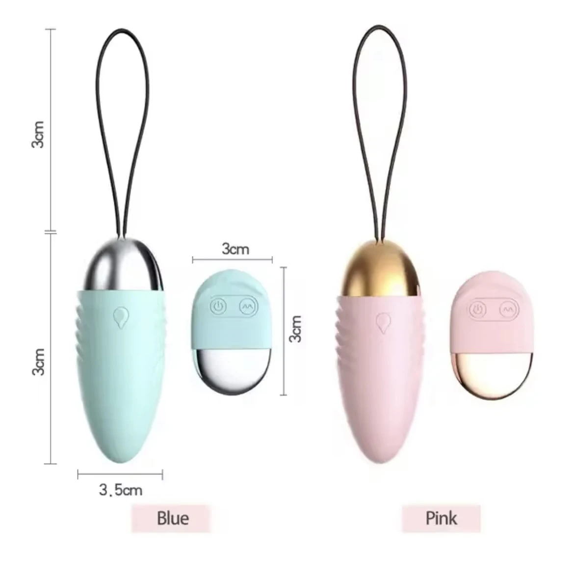 Generic Vibrating Egg Bullet Wireless Remote Control - image 2
