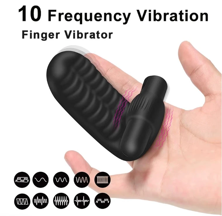 Generic Women Finger Vibrator Clitoral Stimulator
