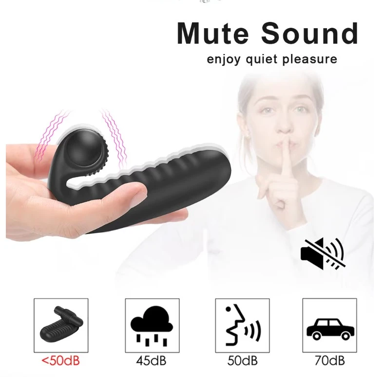 Generic Women Finger Vibrator Clitoral Stimulator - image 4