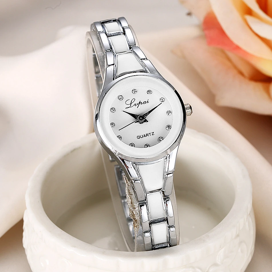 Generic Women Watch Luxury Fashion Quartz Stainless Steel - image 3