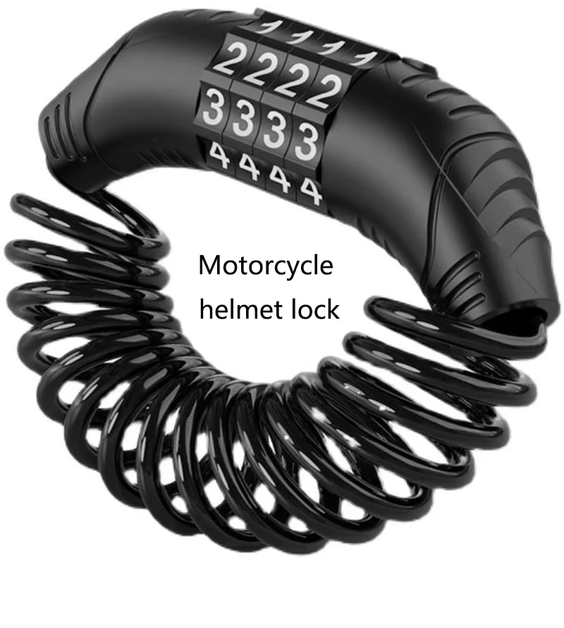 Generic Universal Motorcycle Electric Car Security Helmet Lock - image 1