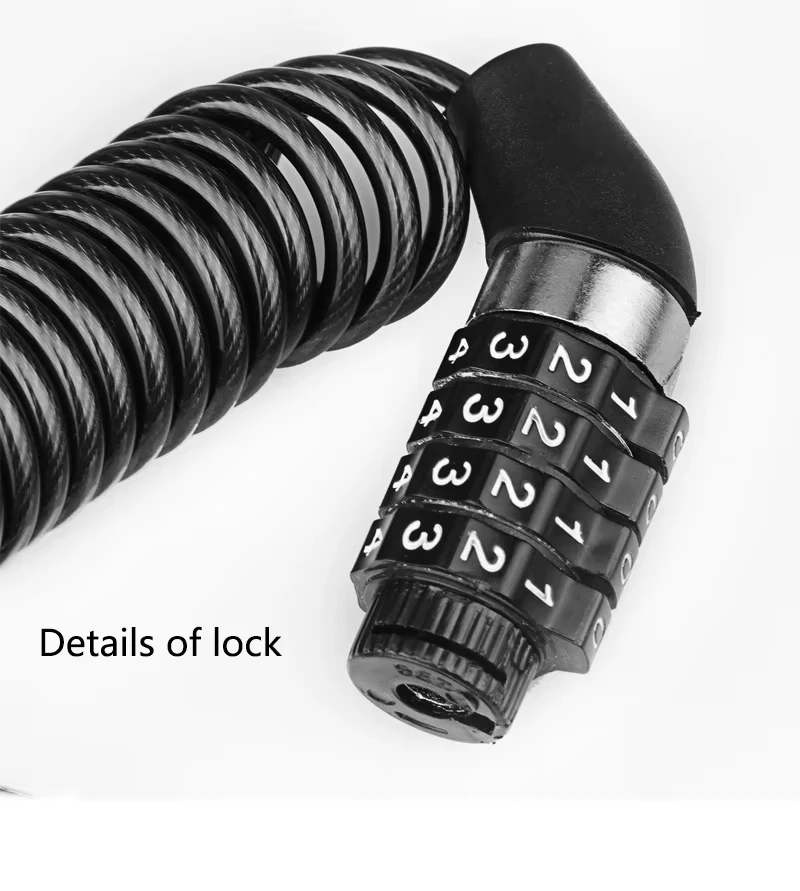 Generic Universal Motorcycle Electric Car Security Helmet Lock - image 3