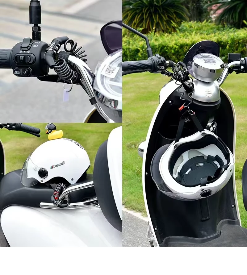 Generic Universal Motorcycle Electric Car Security Helmet Lock - image 4
