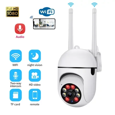 1080P Smart Wifi PTZ IP Camera Color Night Vision - image 5