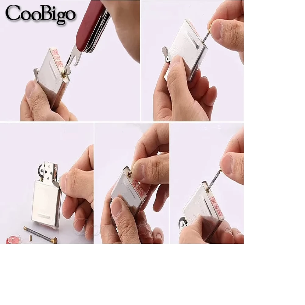 Zippo Zorro Lighter Replacement Spring Screws 5pcs Set - image 4
