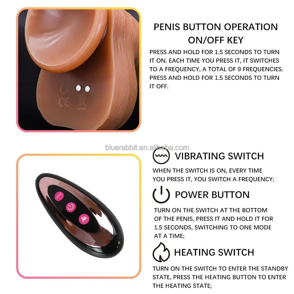 Animal Remote Control Thrusting Heating Dildo - image 2