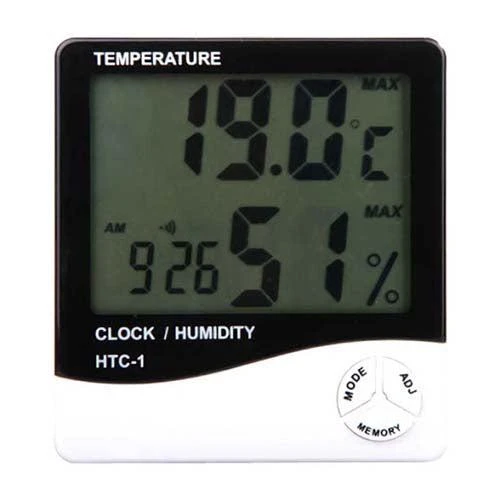 Generic HTC-1 & HTC-2 Indoor Temp Humidity Meter Clock