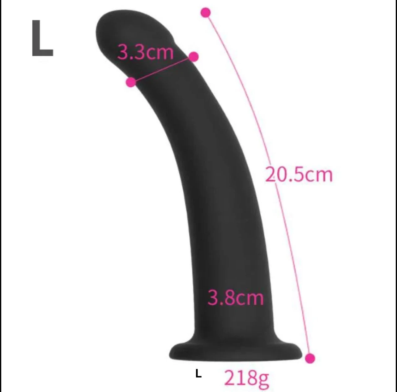 Generic Dildo Anal Silicon Dilator Large - image 5