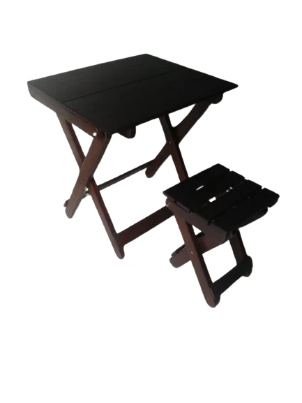 Generic Foldable Table Treated Rubber Wood for Home & Outdoor - image 7