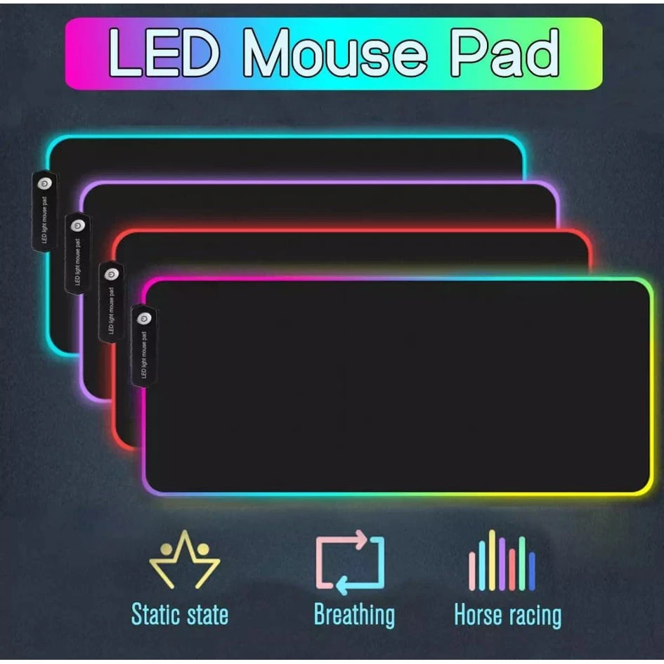 Generic Gaming Mouse Pad RGB Large XXL Backlit - image 3