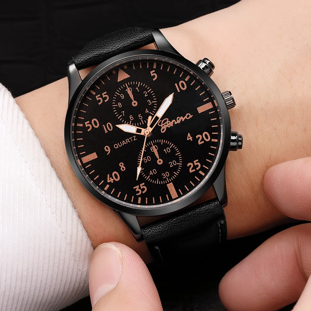 Geneva Business Two-Eye Watches for Men & Women - image 4