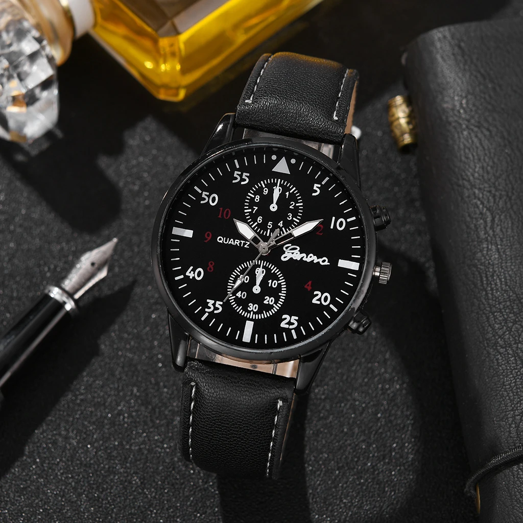 Geneva Business Two-Eye Watches for Men & Women - image 5
