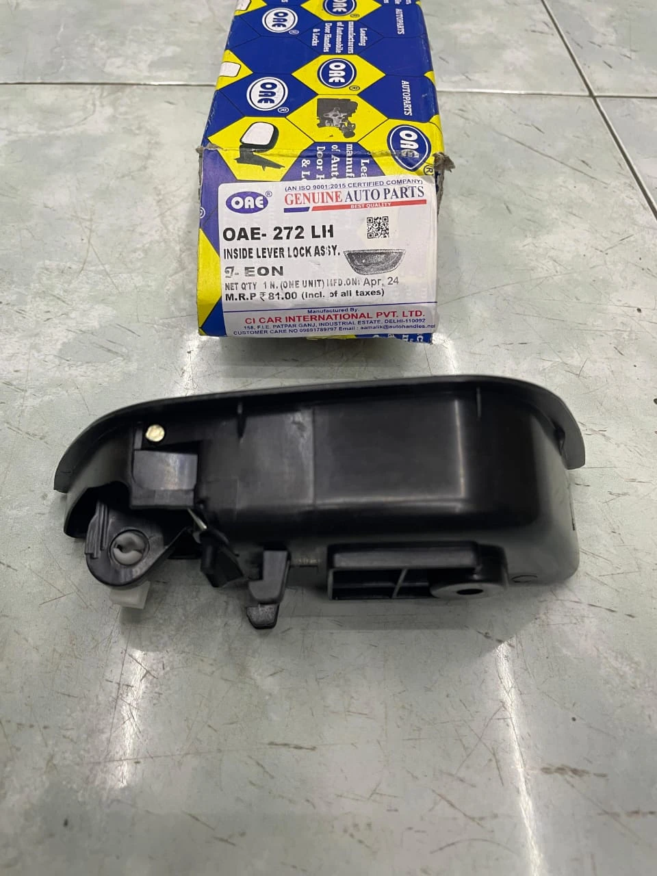 Hyundai Eon Left Side Inner Door Handle - image 3