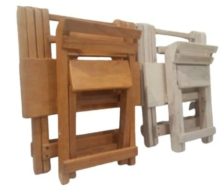 Generic Folding Kids Table & Chair Set Portable - image 4