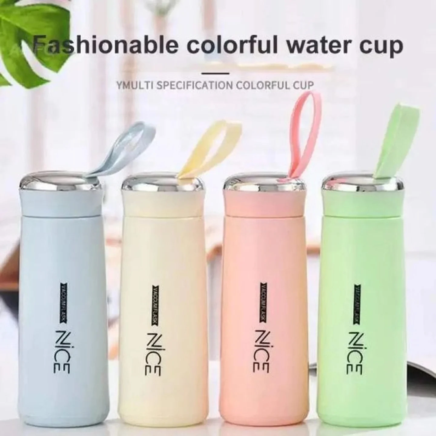 NICE Water Bottle 400ml Glass + Plastic - image 6
