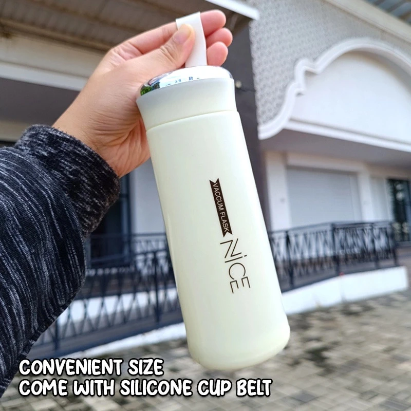 NICE Water Bottle 400ml Glass + Plastic - image 11