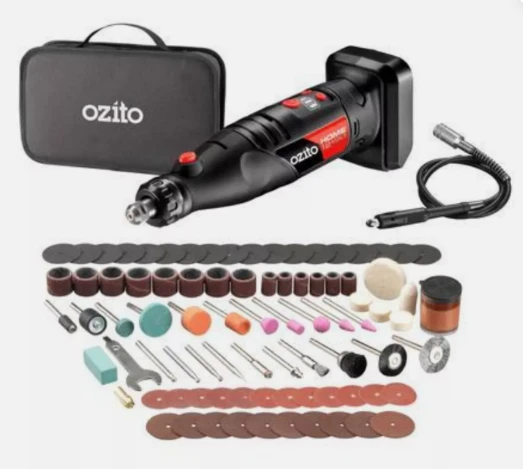 Ozito 12V Rotary Tool with Battery and Charger