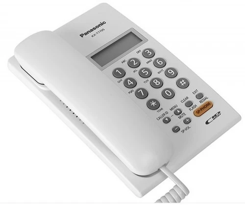 Panasonic Corded Telephone White - KX-TSC62SX