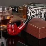 Generic Portable Wood Smoking Pipe - image 2