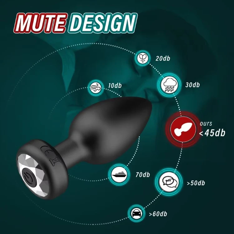 Remote Vibrating Butt Plug Anal Vibrator Sex Toys - image 6