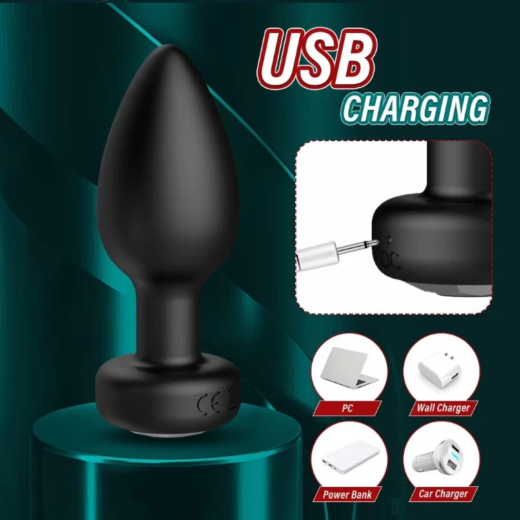 Remote Vibrating Butt Plug Anal Vibrator Sex Toys - image 7